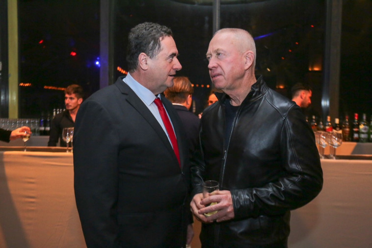 יואב גלנט וישראל כץ 