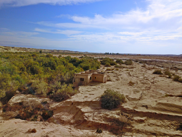 אתר הטבילה הישן. צילום: דוברות משרד הביטחון