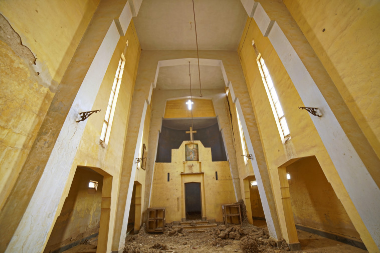 המנזר האתיופי. צילום: דוברות משרד הביטחון