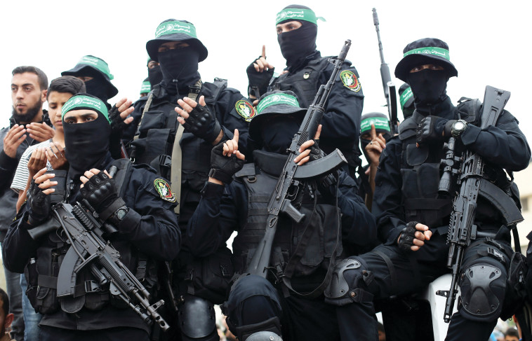 הזרוע הצבאית של חמאס. צילום: רויטרס 