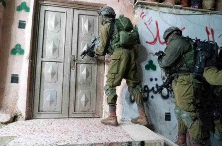 תיעוד הריסת בית המחבל. צילום: דובר צה&quot;ל