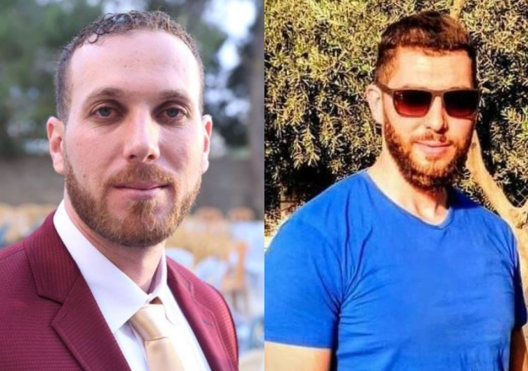 צאלח ועאצם ברגותי. צילום: רשתות ערביות