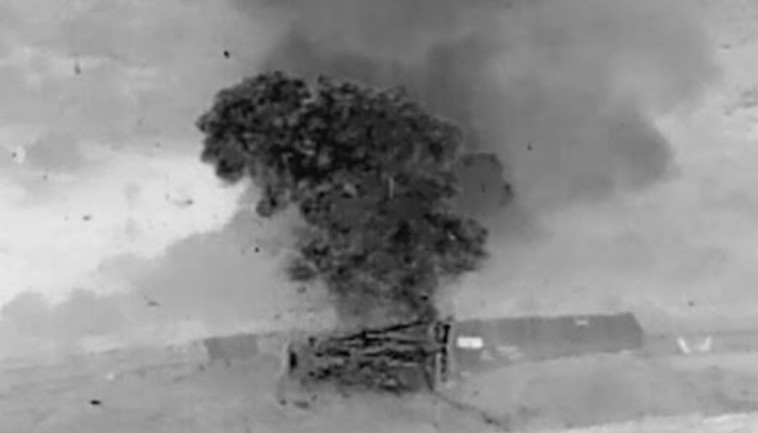 פיצוץ המנהרה. צילום: דובר צה&quot;ל