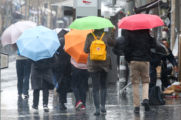 גשמים ברחבי הארץ