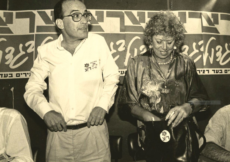 הרגישה בגידה גדולה. שולמית אלוני ויוסי שריד, צילום: אלי דסה
