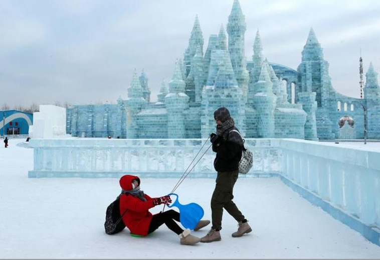 פסטיבל החורף בסין. צילום: רויטרס