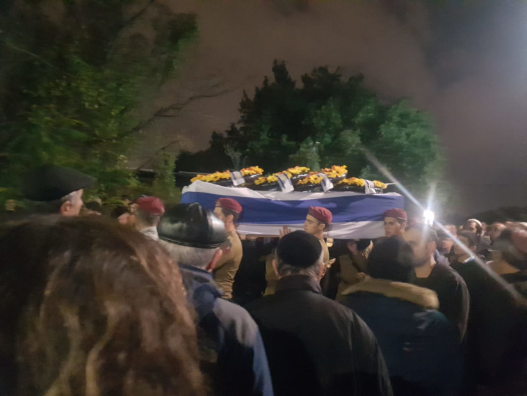  ארונו של אביתר יוספי ז&quot;ל 