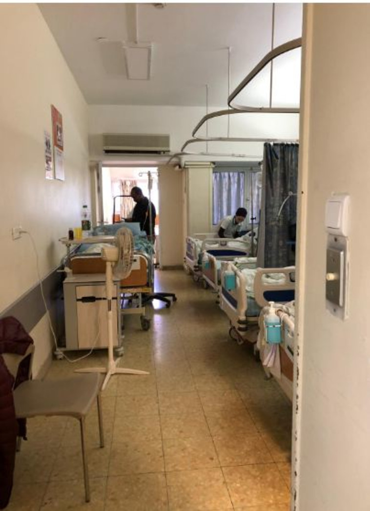 מחלקת פנימית בבית חולים בארץ. צילום: ללא קרדיט