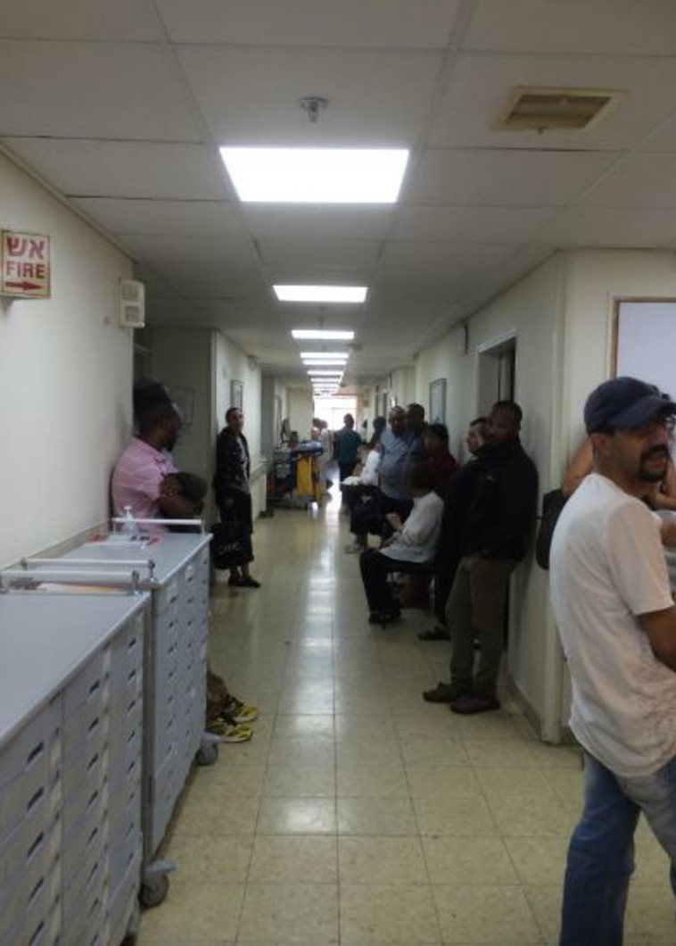 מחלקה פנימית בבית חולים בארץ. צילום: ללא קרדיט