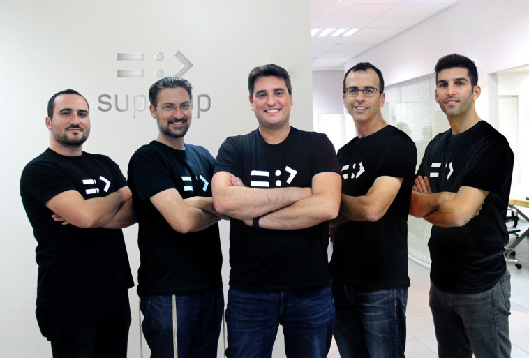 צוות חברת SuperUP. צילום: תמי וייס