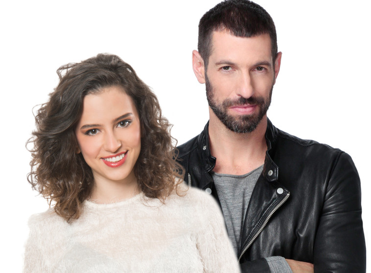 אנשים, חיים אתגר, קורין גדעון. צלם : אוהד רומנו 