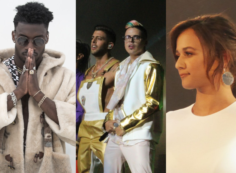 עדן בן זקן, סטטיק ובן אל, סטפן לגר. צלמים: קיץ ברבנר, דנה למברגר, דורון סרי