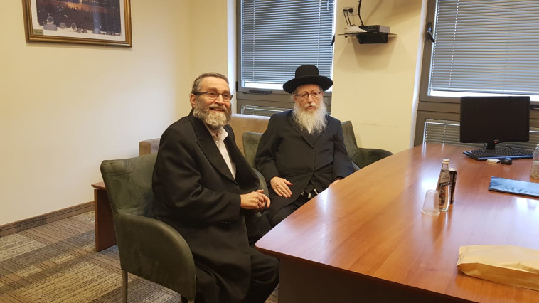 יעקב ליצמן ומשה גפני 