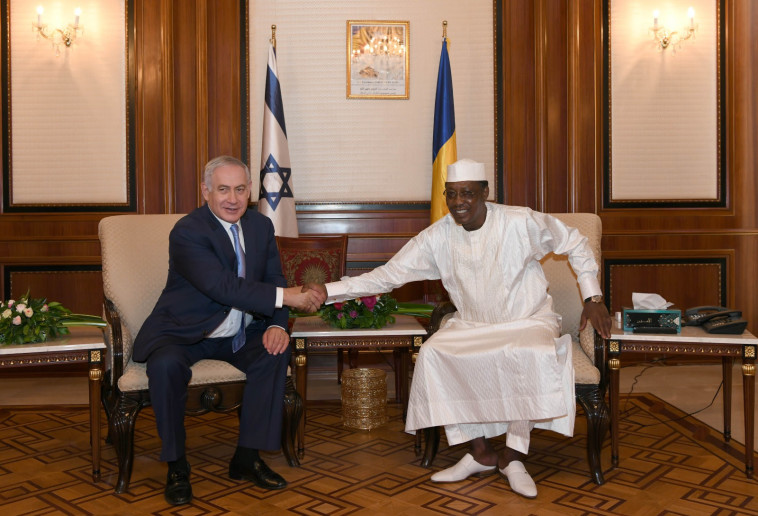 נתניהו בצ'אד. צילום: קובי גדעון, לע&quot;מ