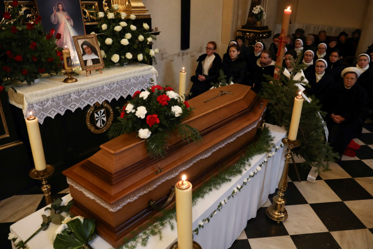 הלווייתה של ססיליה. צילום: רויטרס