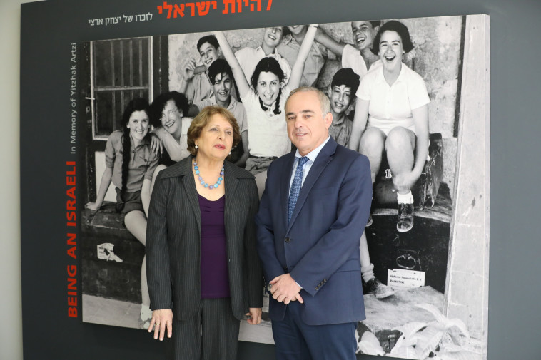 שטייניץ ומנכ&quot;לית מכון משואה איה בן נפתלי. קרדיט: סהר אורן