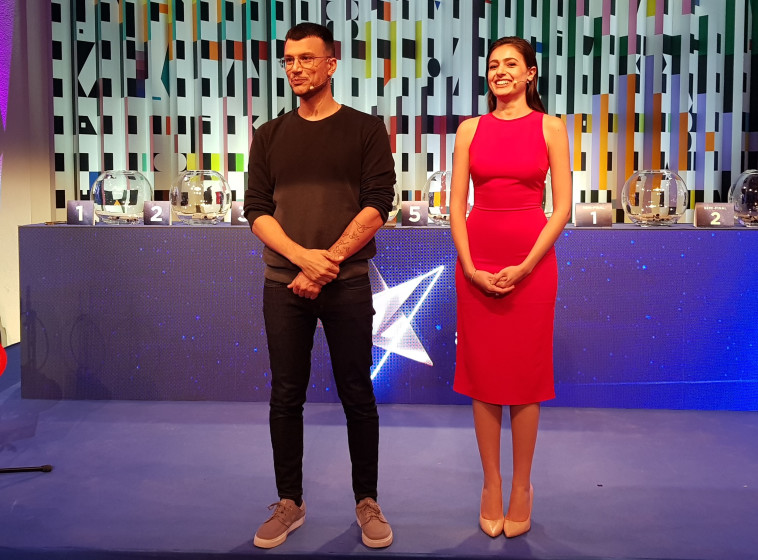 אסי עזר, לוסי איוב, אירוויזיון. צילום: רם סלע