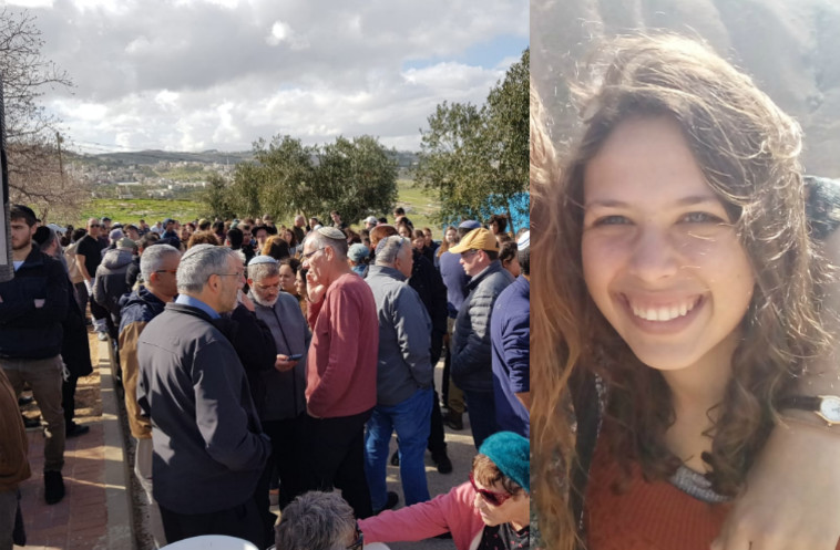 הלווייתה של אורי אסנבכר, היום. צילום: מאיר אליפור, TPS