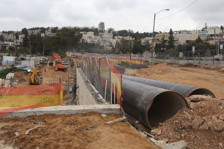 עבודות הרכבת הקלה