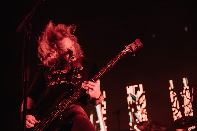 מאסטודון בהופעה. צילום: אורית פניני