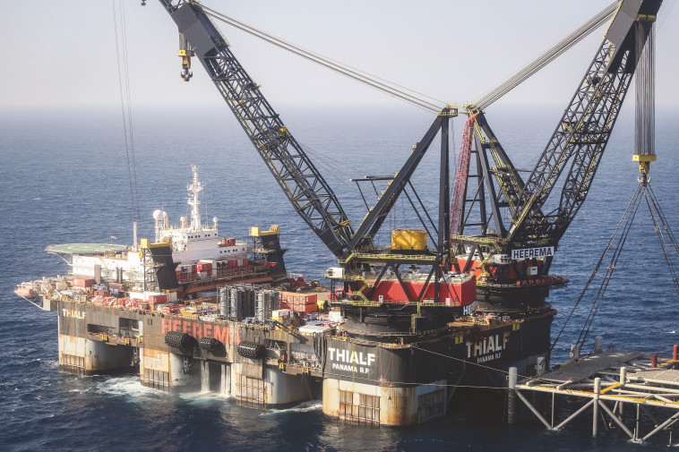 אסדת 'לוויתן'. צילום: מרק ישראל סלם