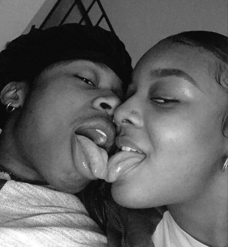  @Lilmarche/ twitter :הזוג המאושר. צילום