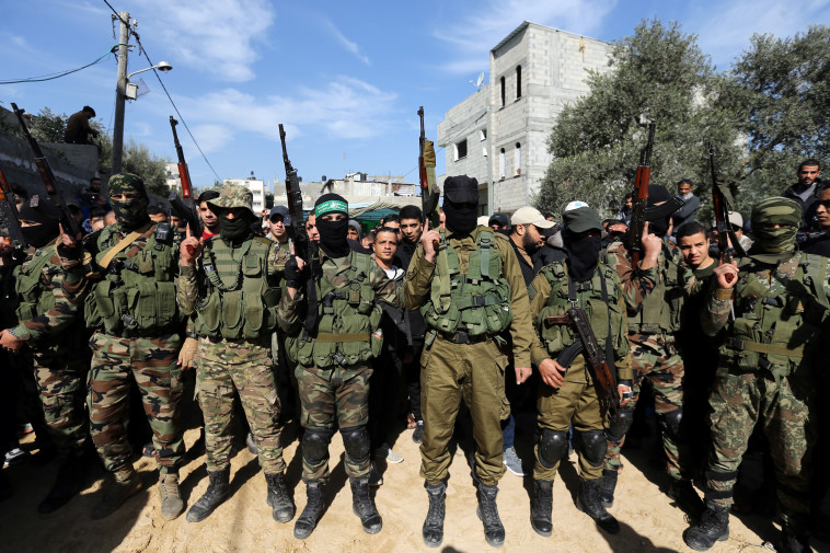 מחבלי חמאס. צילום: רויטרס