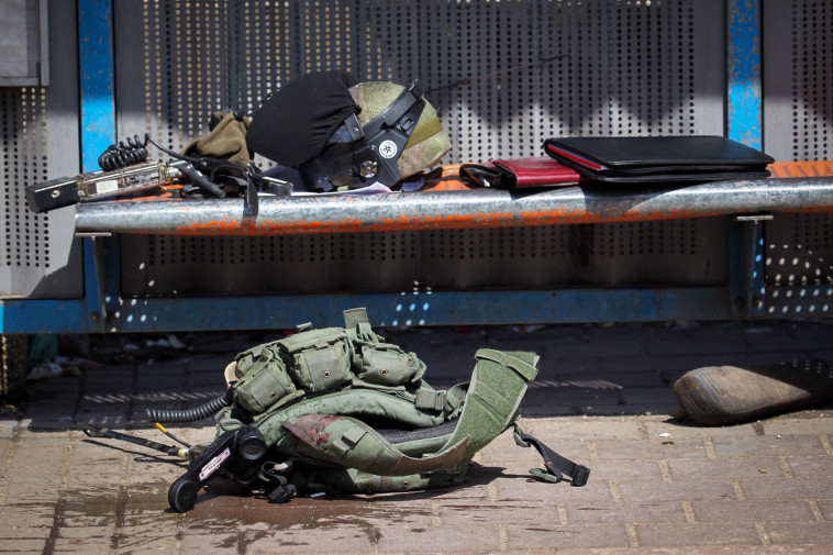 פיגוע באריאל. קרדיט: פלאש 90