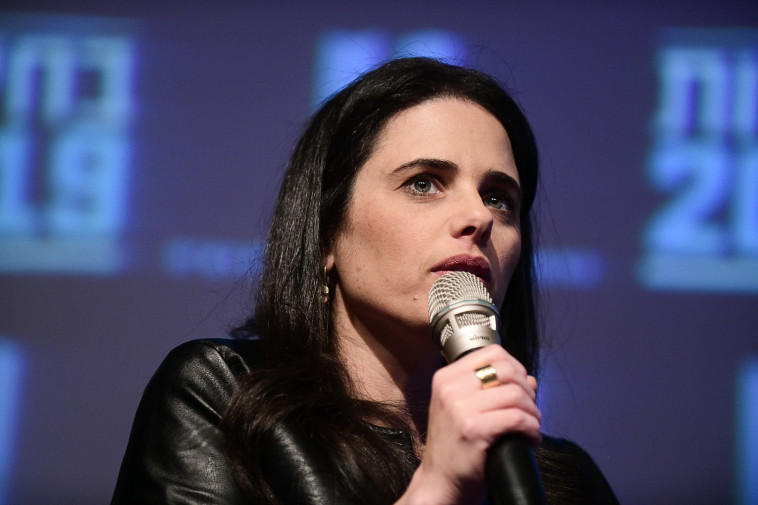 שקד. &quot;שיחקה בכללי המשחק, אנחנו נשנה אותם&quot;. צילום: תומר נויברג, פלאש 90