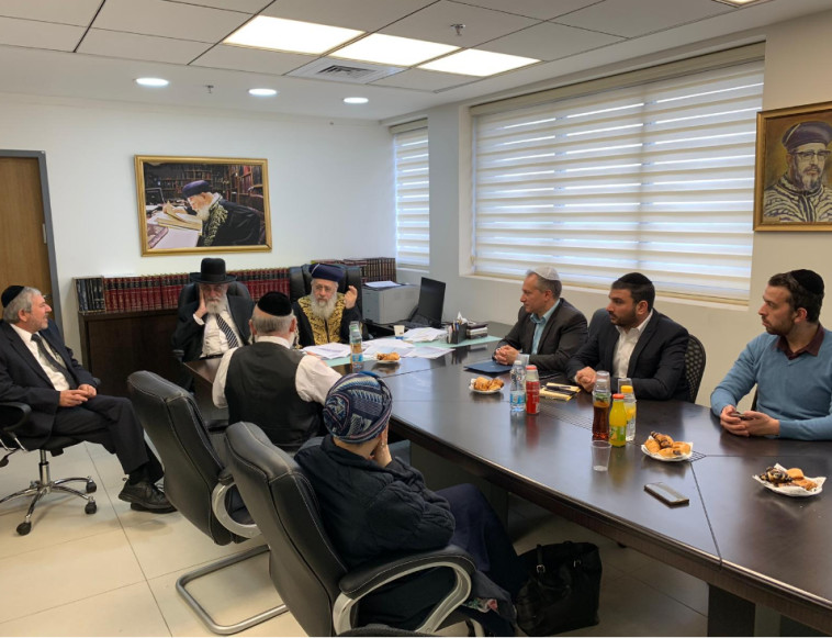 בית הדין שדן במעמדם של הנספים הישראלים. צילום: דוברות הרבנות הראשית