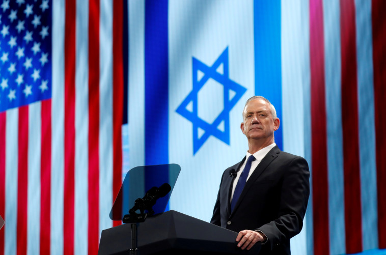 גנץ. התברבר וחטף צילום: רויטרס