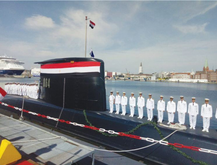 טקס מסירת צוללת לחיל הים המצרי בקיל, גרמניה, אוגוסט 2017