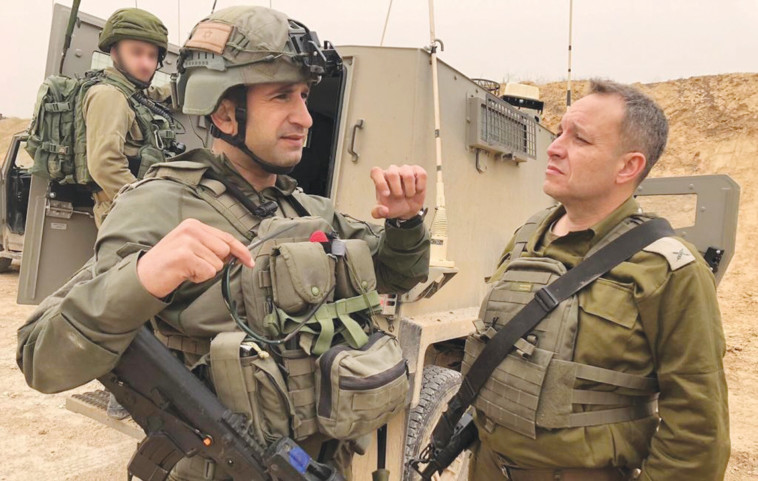 תא&quot;ל אליעזר טולדנו מאוגדת עזה ואל&quot;מ לירן בטיטו, מח&quot;ט דרומית 