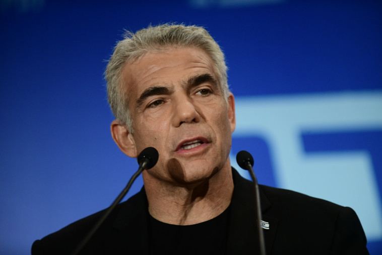 יאיר לפיד. צילום: תומר נויברג, פלאש 90 