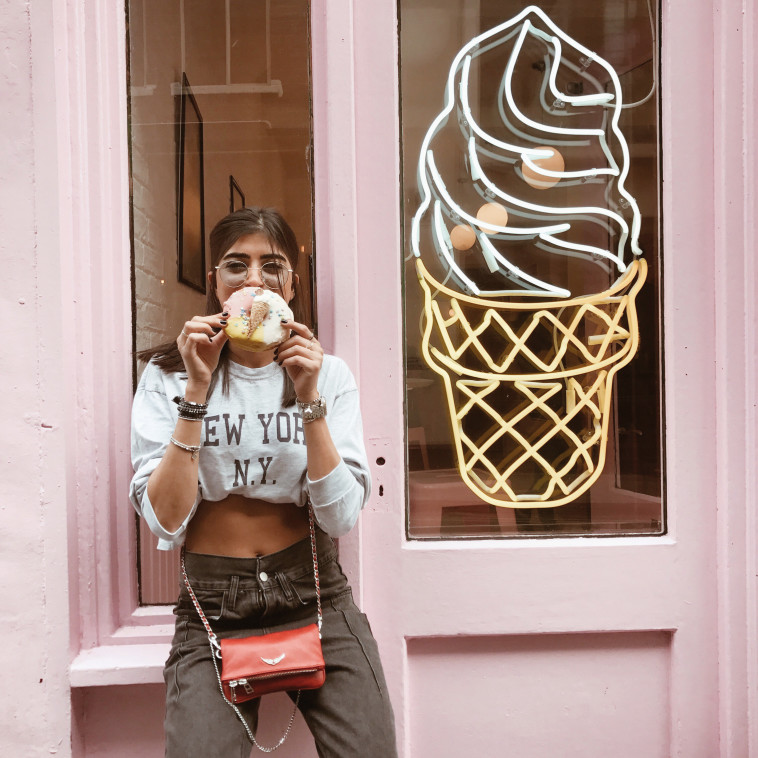 ירדן ויזל, לונדון, צילום: מהאינסטגרם