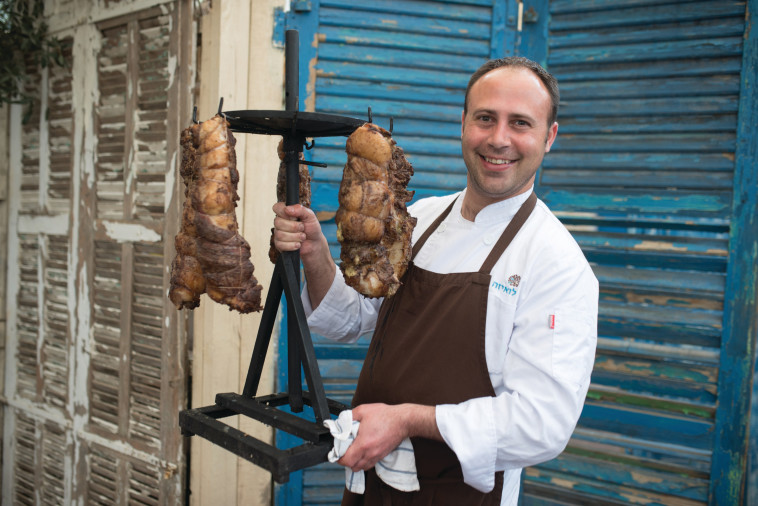 שוק אומני האוכל-נדב מלין קייטרינג לואיזה, צילום: אור קפלן