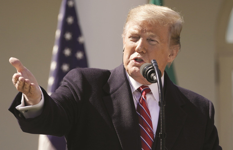 טראמפ. זקוק להישג בינלאומי מהדהד. צילום: רויטרס