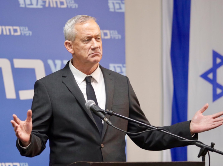 זכה לאתרוג מהתקשורת. גנץ. צילום: אלוני מור