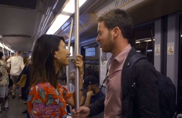 חתונה ממבט ראשון, ליאור, שרונה. צילום מסך