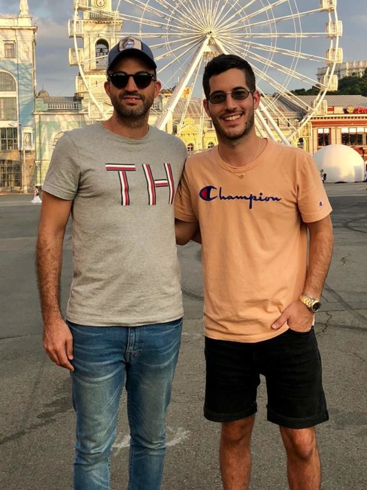 שי אזאוי ובן דיאמנט. צילום: שון דיאמנט