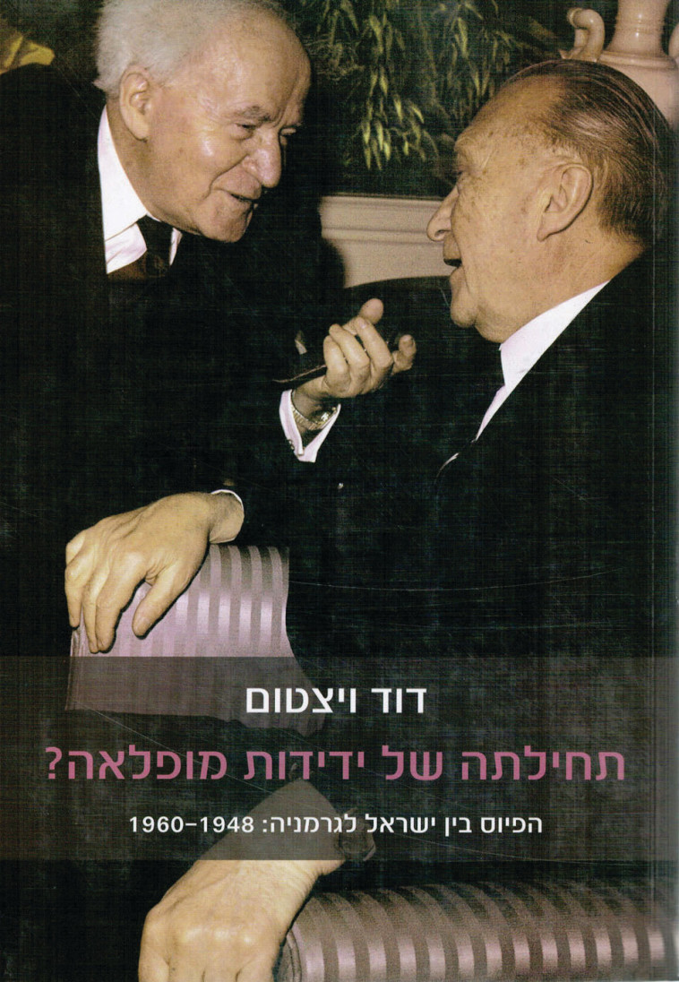 דוד ויצטום: תחילתה של ידידות מופלאה?  כריכת הספר 