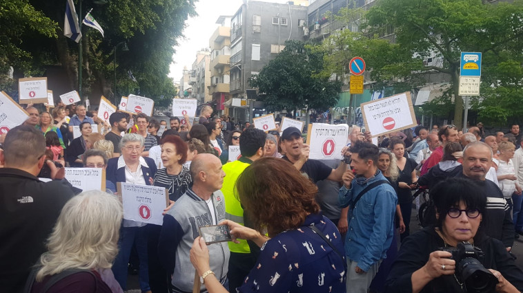 ההפגנה ביפו. צילום: אור לוי