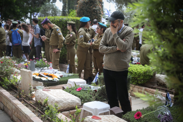 טקס יום הזיכרון לחללי מערכות ישראל בהר הרצל