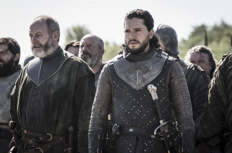 ג'ון סנואו. צילום: HELEN SLOAN/HBO