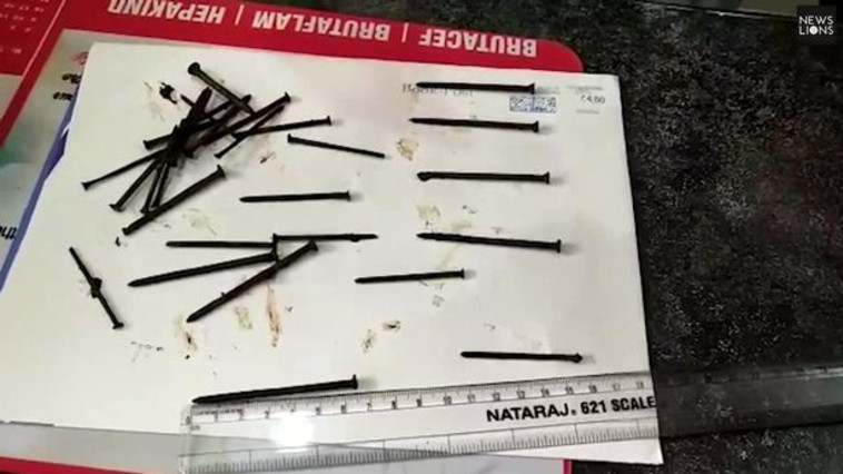 חלק מהמסרים שהוצאו מבטנו. צילום: כלי התקשורת המקומיים