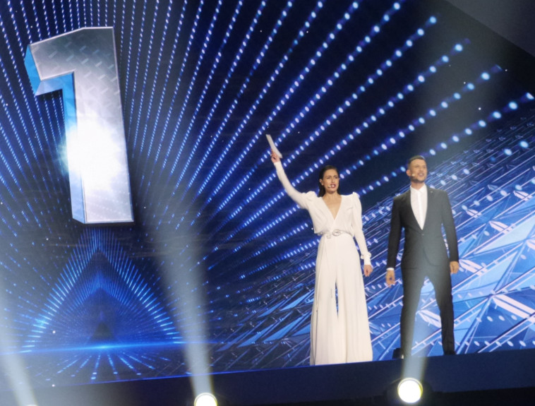 אסי עזר, לוסי איוב, אירוויזיון. צלם : קיץ ברבנר 