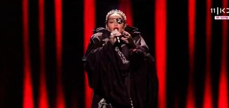 מדונה מופיעה באירוויזיון