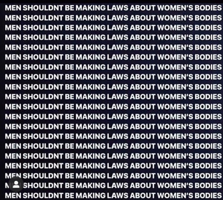 התנגדות לחוק ההפלות. צילום מסך