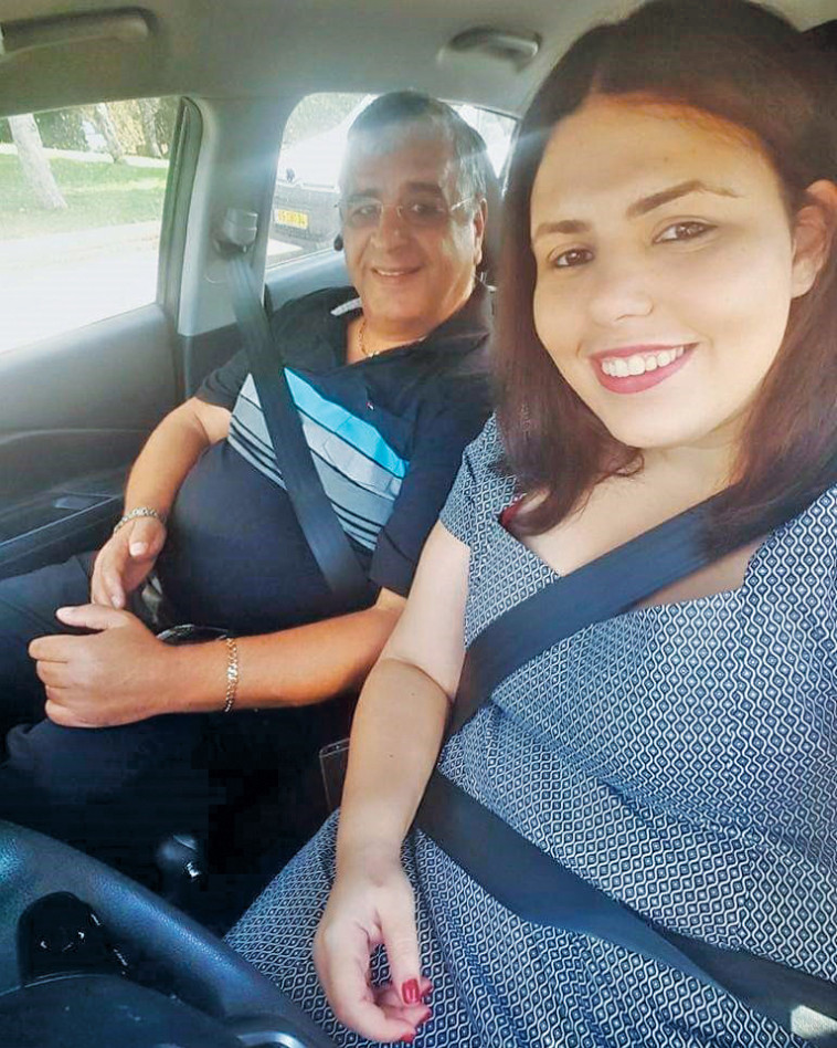 &quot;בסוף הצלחתי&quot;: מרסל מוסרי ויוסי. צילום  עצמי 