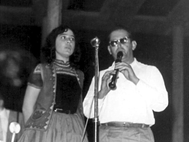 עמנואל זמיר, שרהל'ה זמר. צילום פרטי